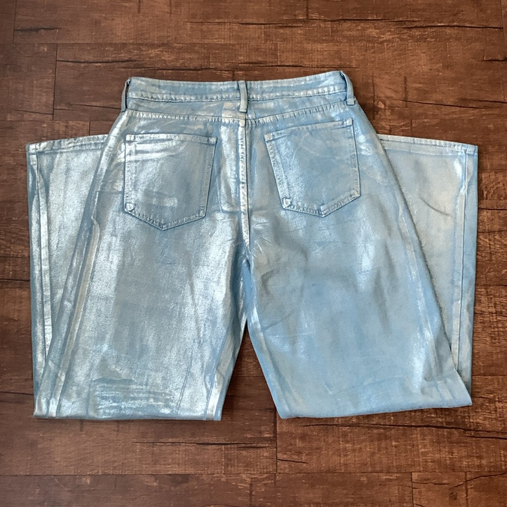 FN 'Freja Foil Ripped Baggy Jeans and matching vest' - Picture 11 of 12